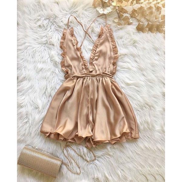 Fashion Women Sexy Sleepwear Style Jumpsuit Rompers Clubwear Playsuit Trousers 3 color