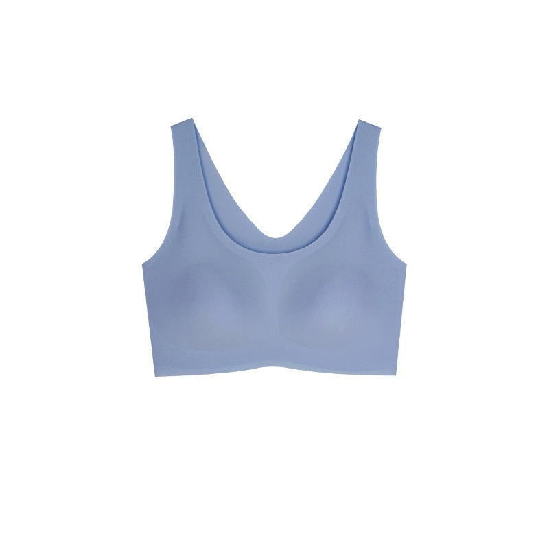 No Size Braces Vest Style Comfortable Seamless Underwired Bra Underwear