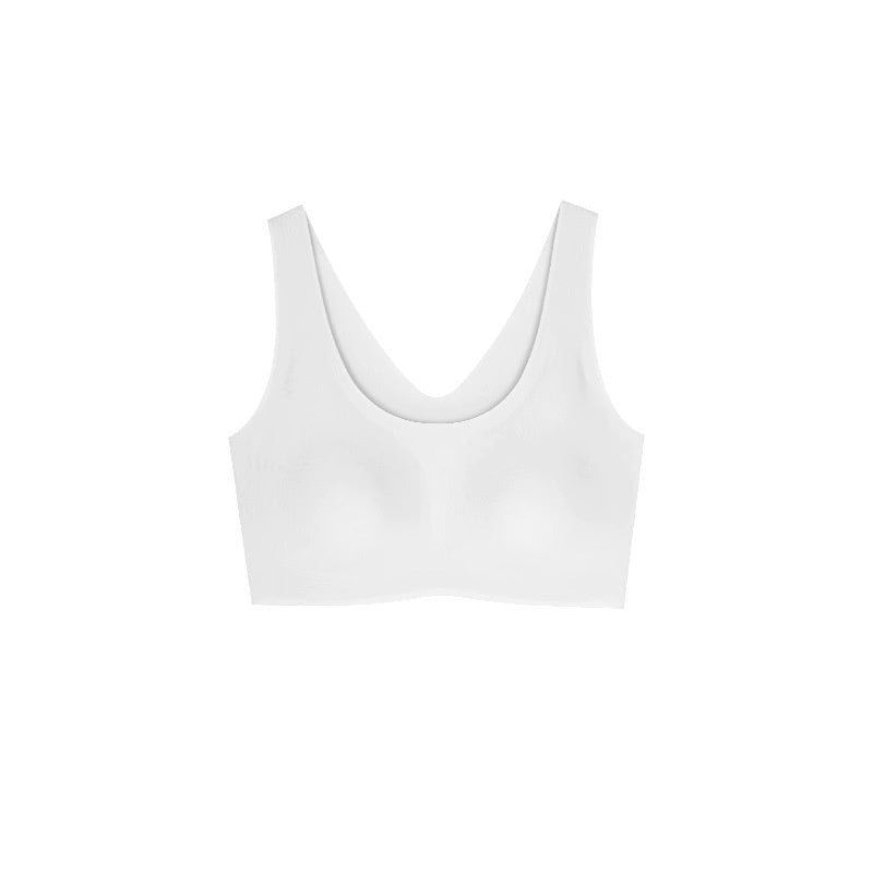 No Size Braces Vest Style Comfortable Seamless Underwired Bra Underwear
