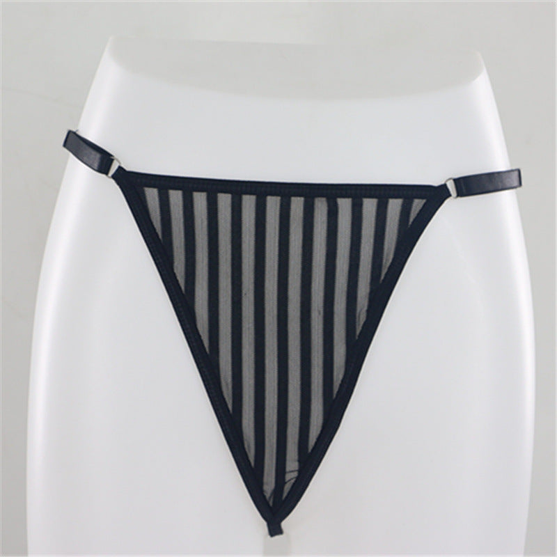 Alloy Letter Pendant Metal Chain Belt Underwear