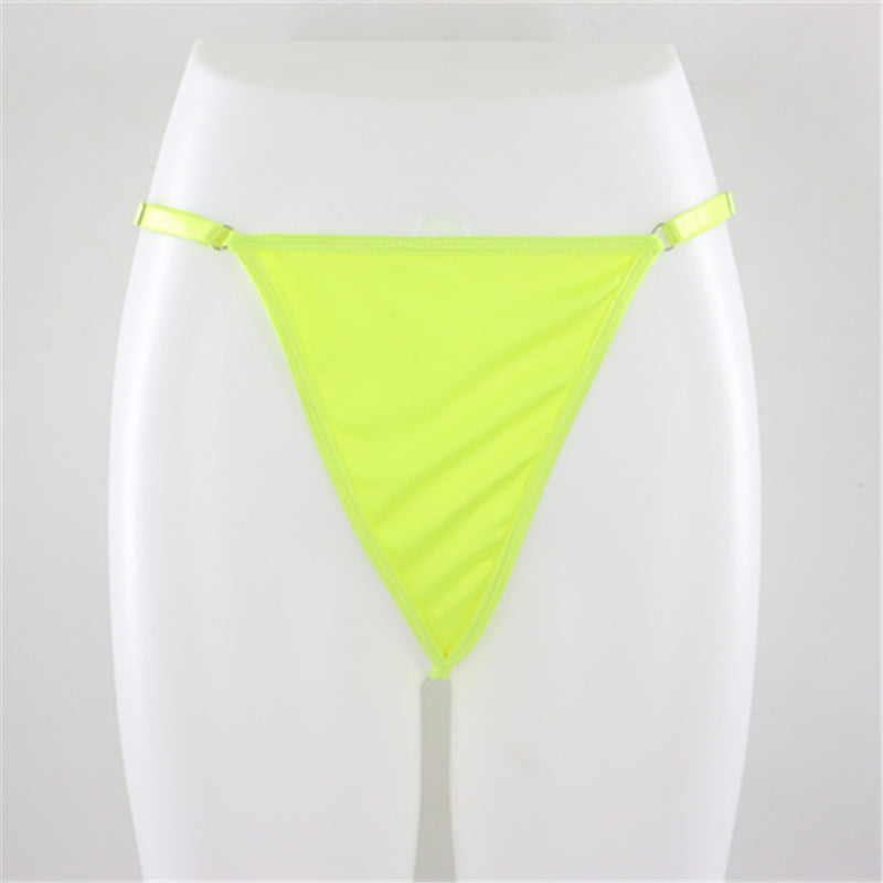 Alloy Letter Pendant Metal Chain Belt Underwear