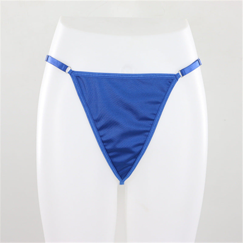 Alloy Letter Pendant Metal Chain Belt Underwear