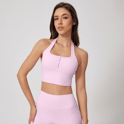 Halter Bra Quick-drying Thread Backless Bra