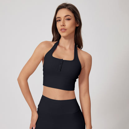 Halter Bra Quick-drying Thread Backless Bra