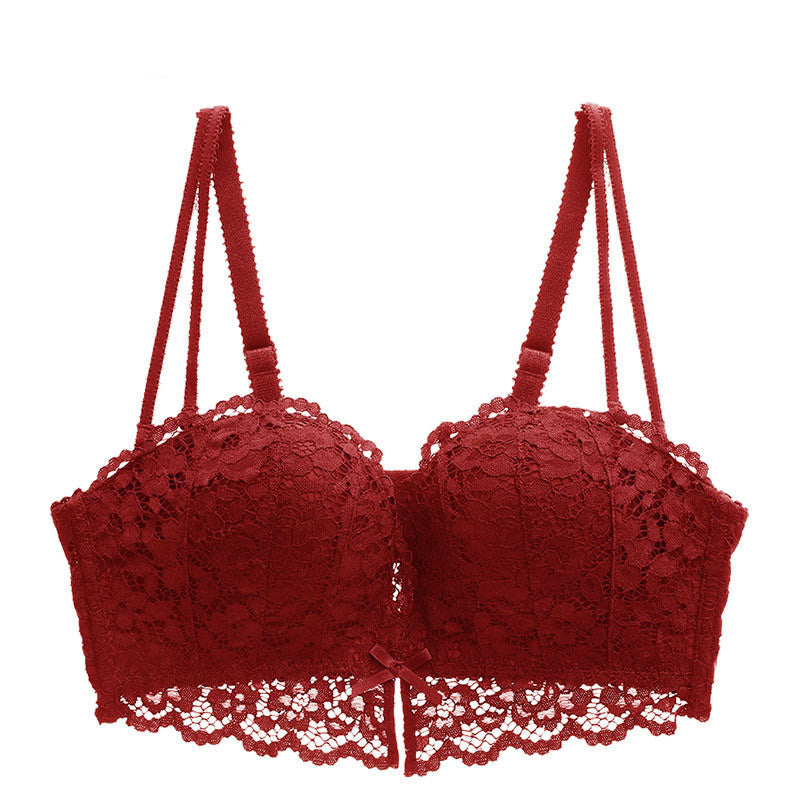 Goreel Lace Sexy Gather Bra
