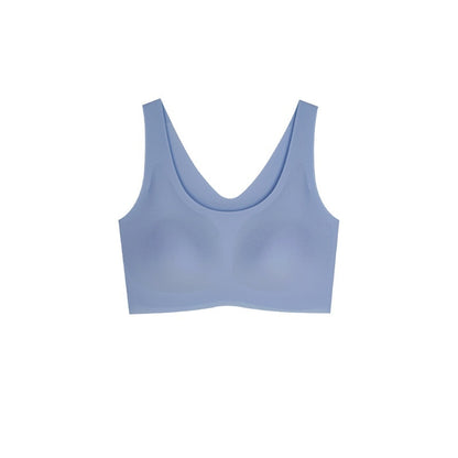 No Size Braces Vest Style Comfortable Seamless Underwired Bra Underwear