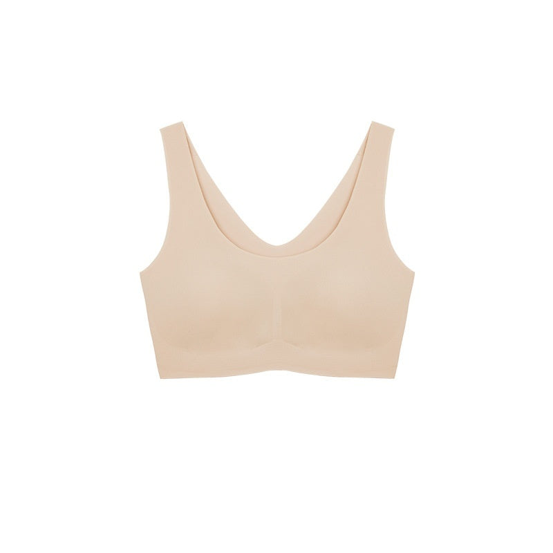 No Size Braces Vest Style Comfortable Seamless Underwired Bra Underwear