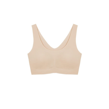 No Size Braces Vest Style Comfortable Seamless Underwired Bra Underwear