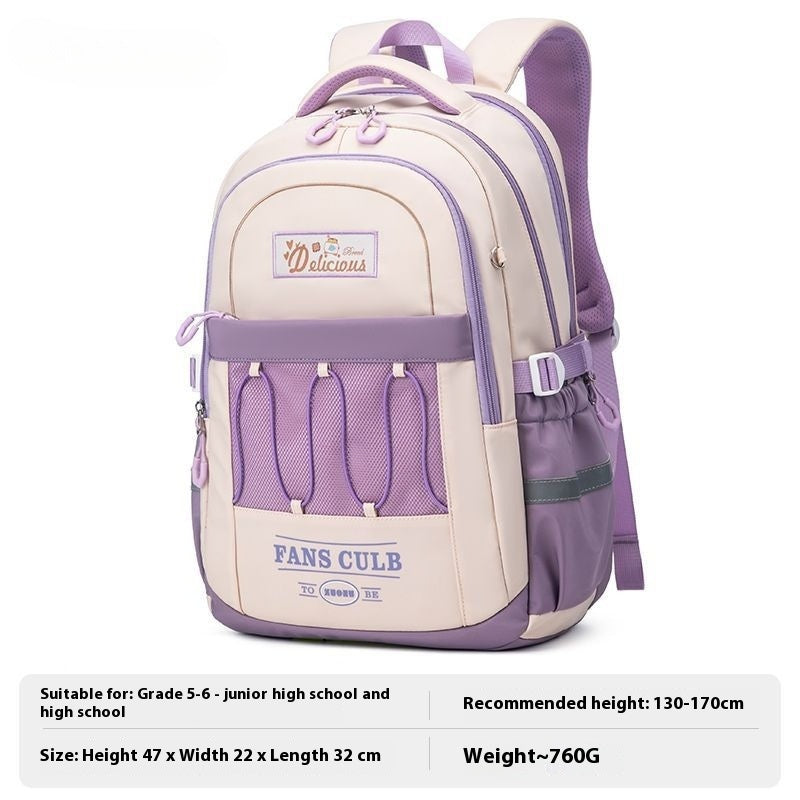 Large Capacity Girl's Backpack