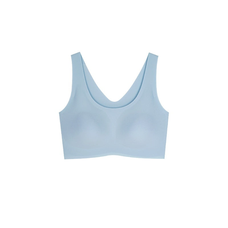 No Size Braces Vest Style Comfortable Seamless Underwired Bra Underwear