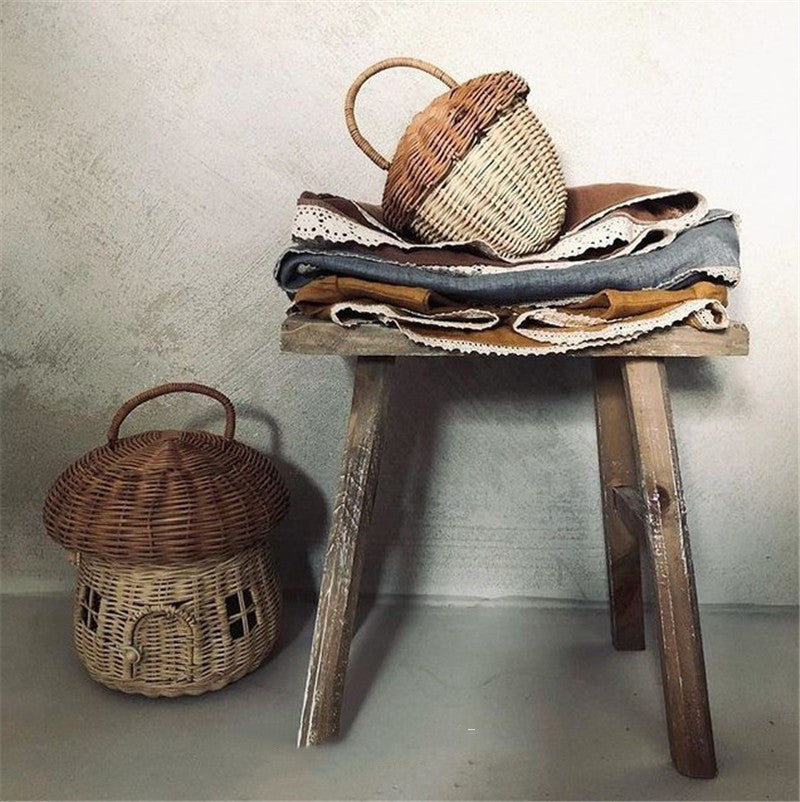 Hand-woven Bags For Little Girls