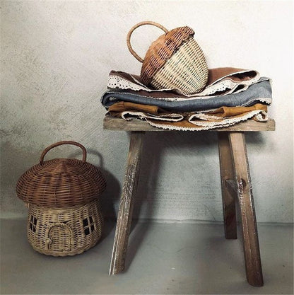 Hand-woven Bags For Little Girls