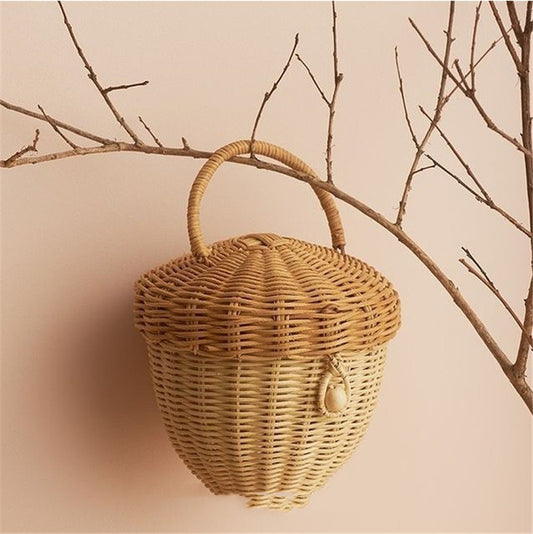 Hand-woven Bags For Little Girls