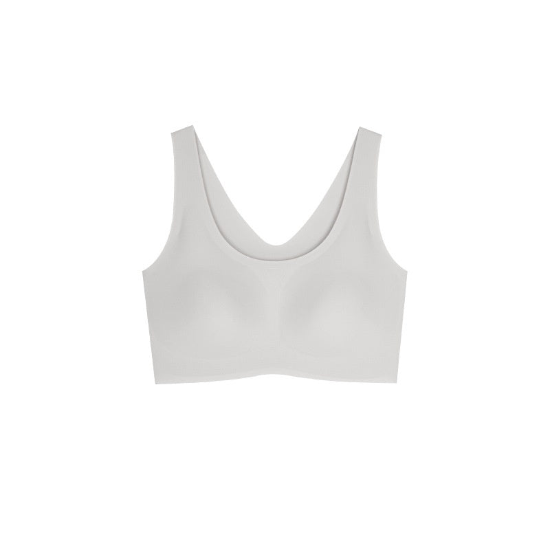 No Size Braces Vest Style Comfortable Seamless Underwired Bra Underwear