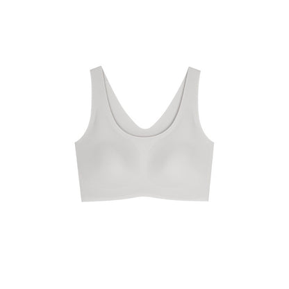 No Size Braces Vest Style Comfortable Seamless Underwired Bra Underwear